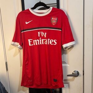 Nike Red Arsenal Soccer Jersey